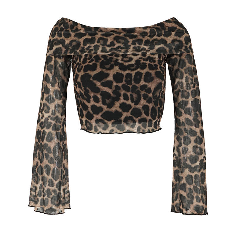 Damen Off-Shoulder Bluse mit weit ausgestellten Ärmeln EB