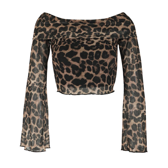 Damen Off-Shoulder Bluse mit weit ausgestellten Ärmeln EB