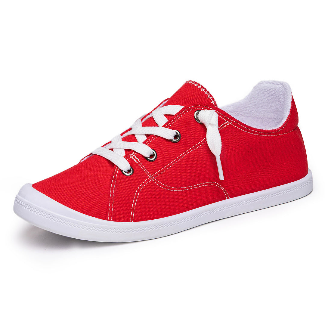 Damen Modische Freizeit-Sneakers mit Leopardenmuster und rutschfester Sohle EB