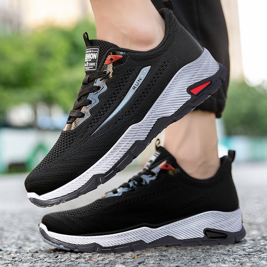 Damen Sportliche Lauf-Sneaker mit atmungsaktivem Obermaterial und rutschfester Sohle EB