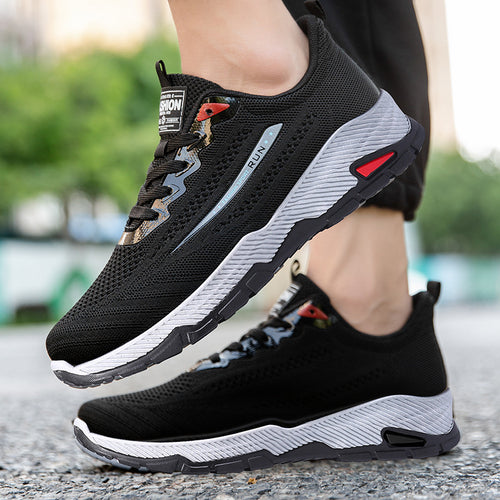 Damen Sportliche Lauf-Sneaker mit atmungsaktivem Obermaterial und rutschfester Sohle EB