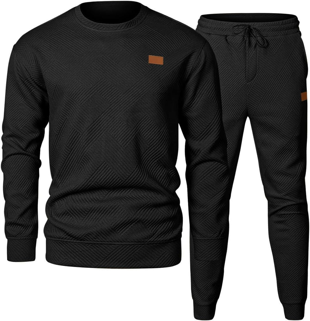 Damen Sportliches Freizeit-Set mit strukturiertem Design EB