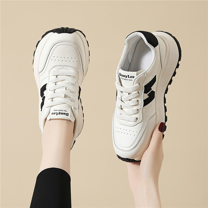 Damen Bequeme und moderne Chunky Sneakers EB