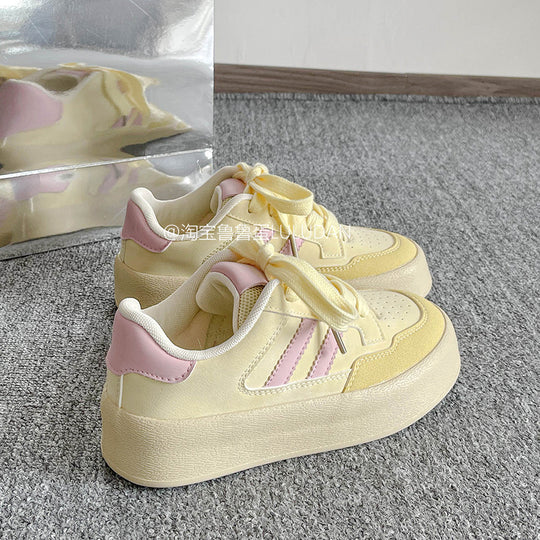Damen Bequeme Sneakers mit verstärkter Sohle und stilvollem Design EB
