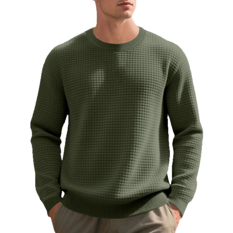 Herren strukturiertes Sweatshirt mit lässigem Schnitt und hohem Tragekomfort EB