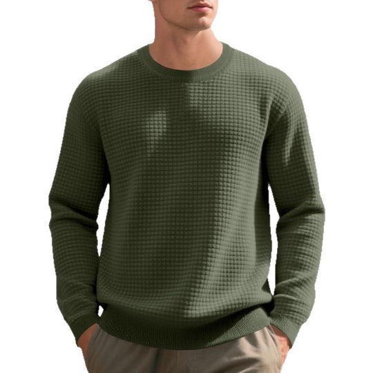 Herren strukturiertes Sweatshirt mit lässigem Schnitt und hohem Tragekomfort EB