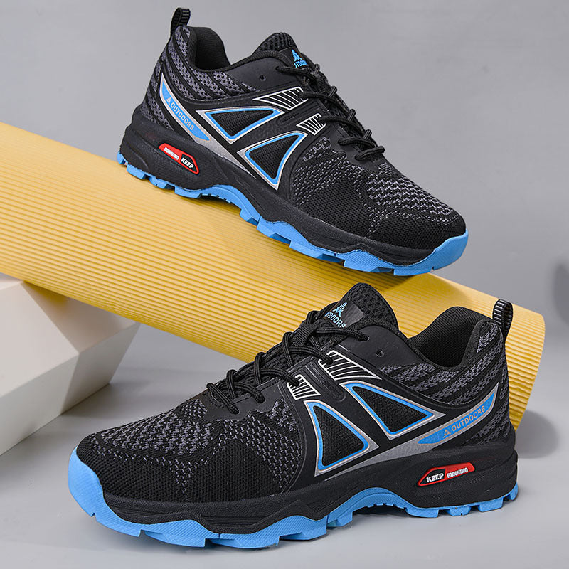 Damen Sportliche und atmungsaktive Trailrunning-Schuhe mit rutschfester Sohle EB
