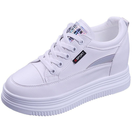 Damen Plateau Sneakers mit komfortabler Dämpfung und sportlichem Design EB
