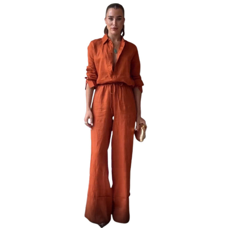 Damenlässiger Jumpsuit im eleganten Casual-Look EB