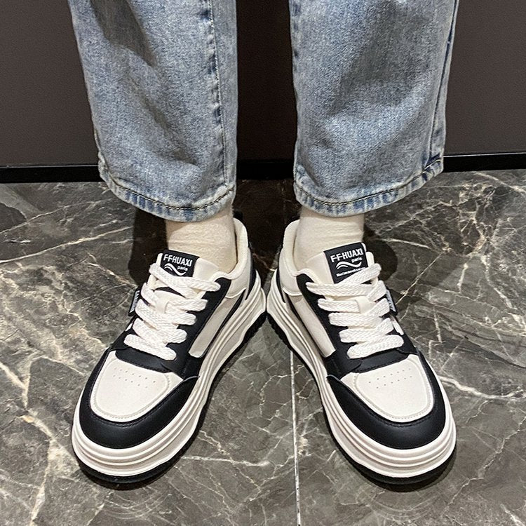 Damen Trendige Chunky Sneakers mit rutschfester Sohle und gepolstertem Innenleben EB