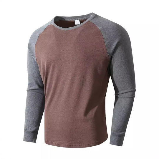 Herren Sportliches Langarmshirt mit Raglanärmeln EB