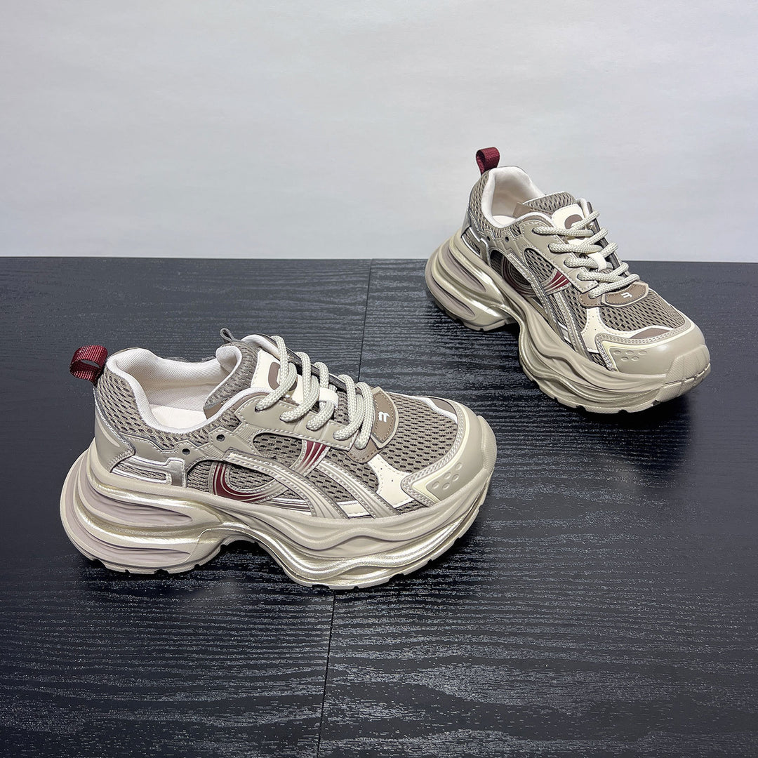 Damen Sportliche Lauf-Sneaker mit dämpfender Sohle und atmungsaktivem Obermaterial EB