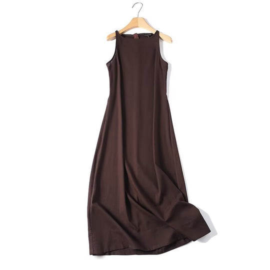 Damen Maxikleid mit elegantem Schnitt und dezentem Rückenausschnitt EB