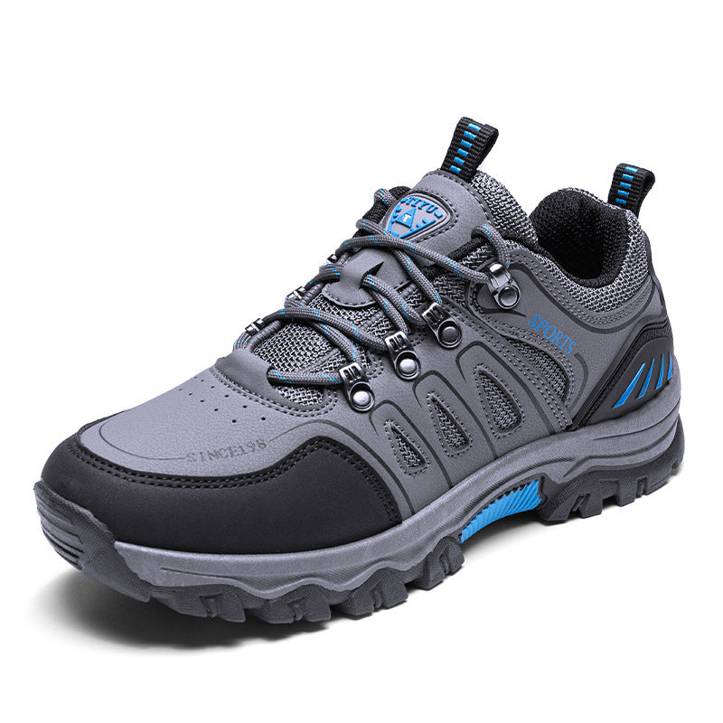 Herren Wanderschuhe mit rutschfester Profilsohle und atmungsaktivem Obermaterial EB