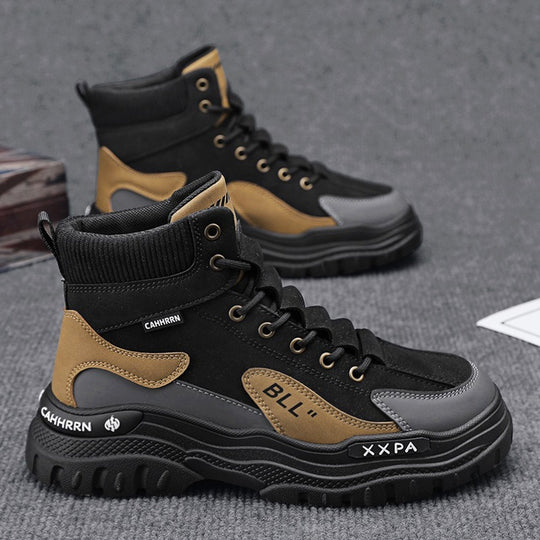 Herren robuste Outdoor Sneakers mit verstärkter Sohle EB