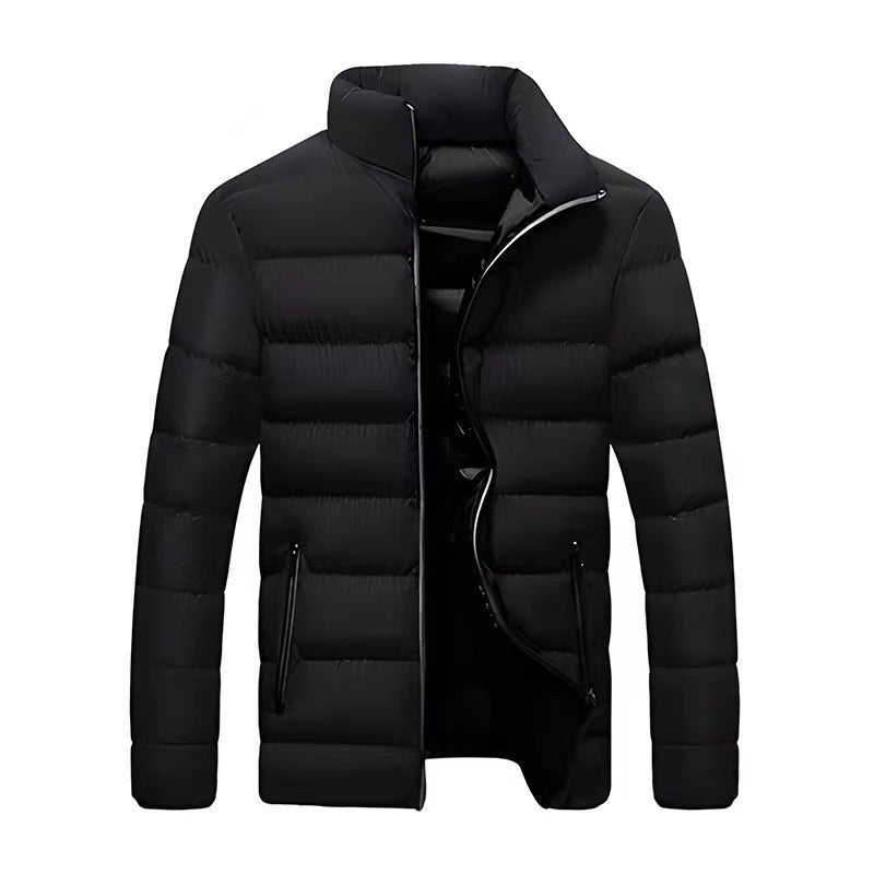 Herren nan gesteppte Thermojacke mit hohem Stehkragen und wasserabweisender Außenhülle EB