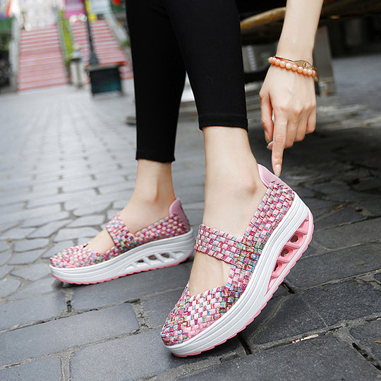 Damen Komfortable und modische Slip-On Schuhe EB