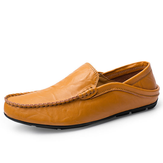 Damen Mokassins aus hochwertigem Leder mit bequemer Innensohle EB