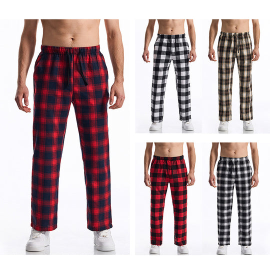 Herren komfortable Karohose EB