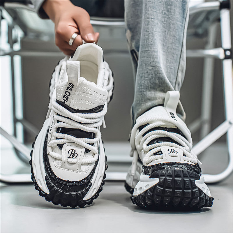 Damen Sportliche Chunky Sneakers mit rutschfester Sohle und modischem Design EB