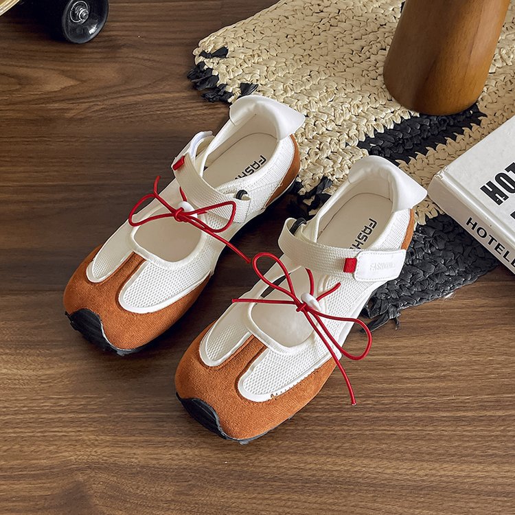 Damen Sportliche Sneakers mit verstellbarem Klettverschluss und atmungsaktivem Obermaterial EB