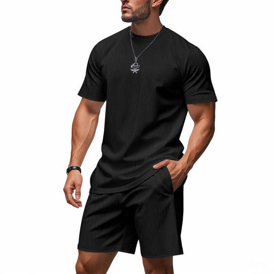 Herren stylishes Freizeit-Set aus atmungsaktivem Material EB