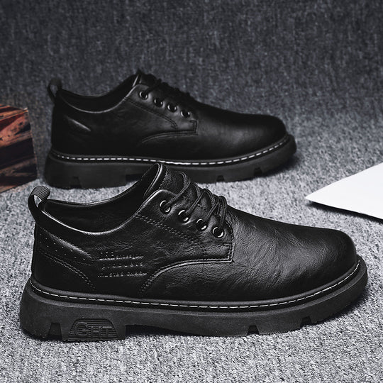 Herren Schnürschuhe aus hochwertigem Leder mit rutschfester Sohle EB