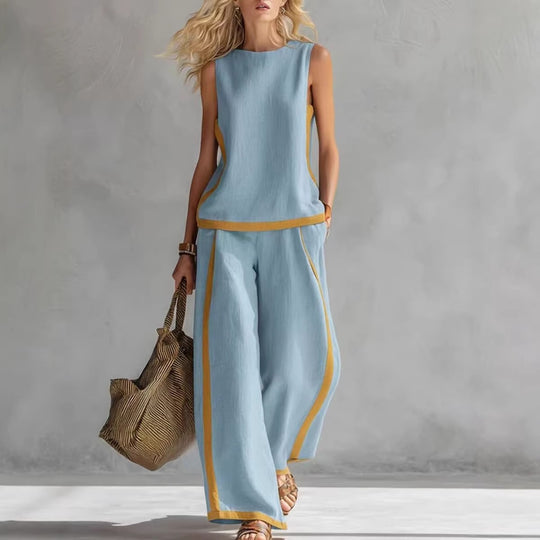 Damen lässiges Sommeranzug-Set EB