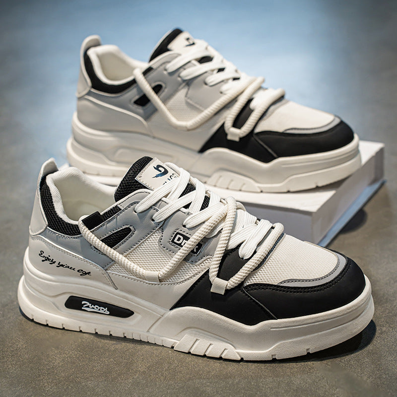 Damen Sportliche Sneaker mit atmungsaktivem Obermaterial und stoßdämpfendem Sohlenprofil EB