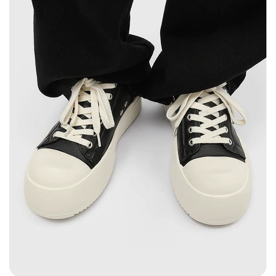 Damen Hohe Sneaker mit trendiger Plateausohle und strapazierfähigem Obermaterial EB