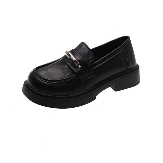 Damen modische Chunky Slipper mit eleganter Schnallenverzierung EB