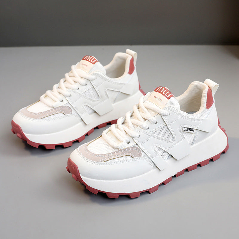 Damen Sportliche Lauf-Sneaker mit rutschfester Sohle und atmungsaktivem Obermaterial EB