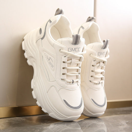 Damen Chunky Sneakers mit dämpfender Sohle und sportlichem Design EB