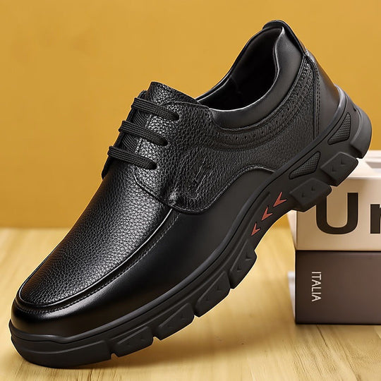 Damen modische Schnürschuhe aus hochwertigem Leder EB