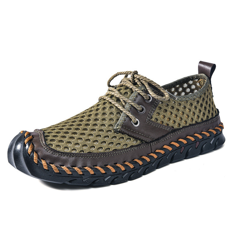 Herren Atmungsaktive Netzsneaker mit rutschfester Sohle EB