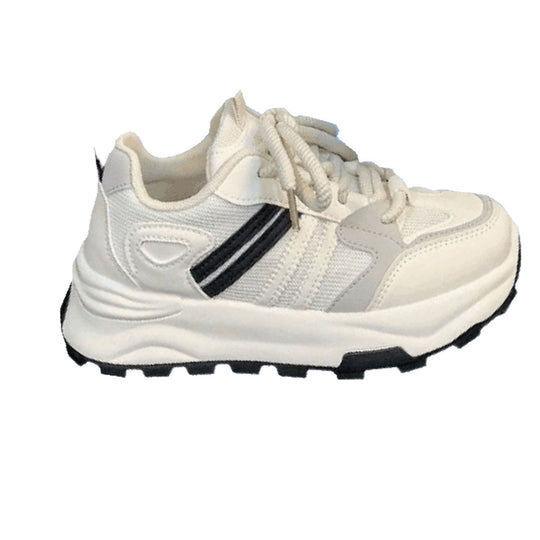 Damen Sneakers mit sportivem Design und stoßdämpfender Sohle EB