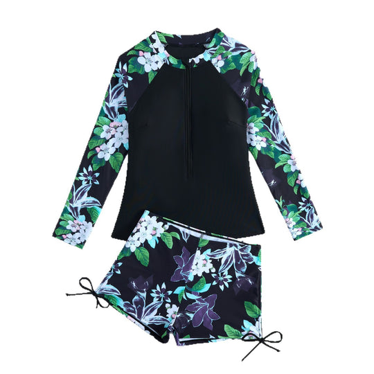 Damen Sportlicher Langarm-Surfuanzug EB