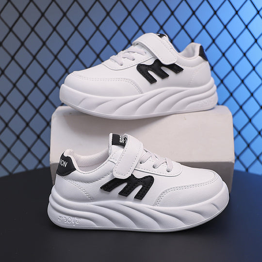Damen modische Sneakers mit praktischem Klettverschluss und atmungsaktiver Sohle EB