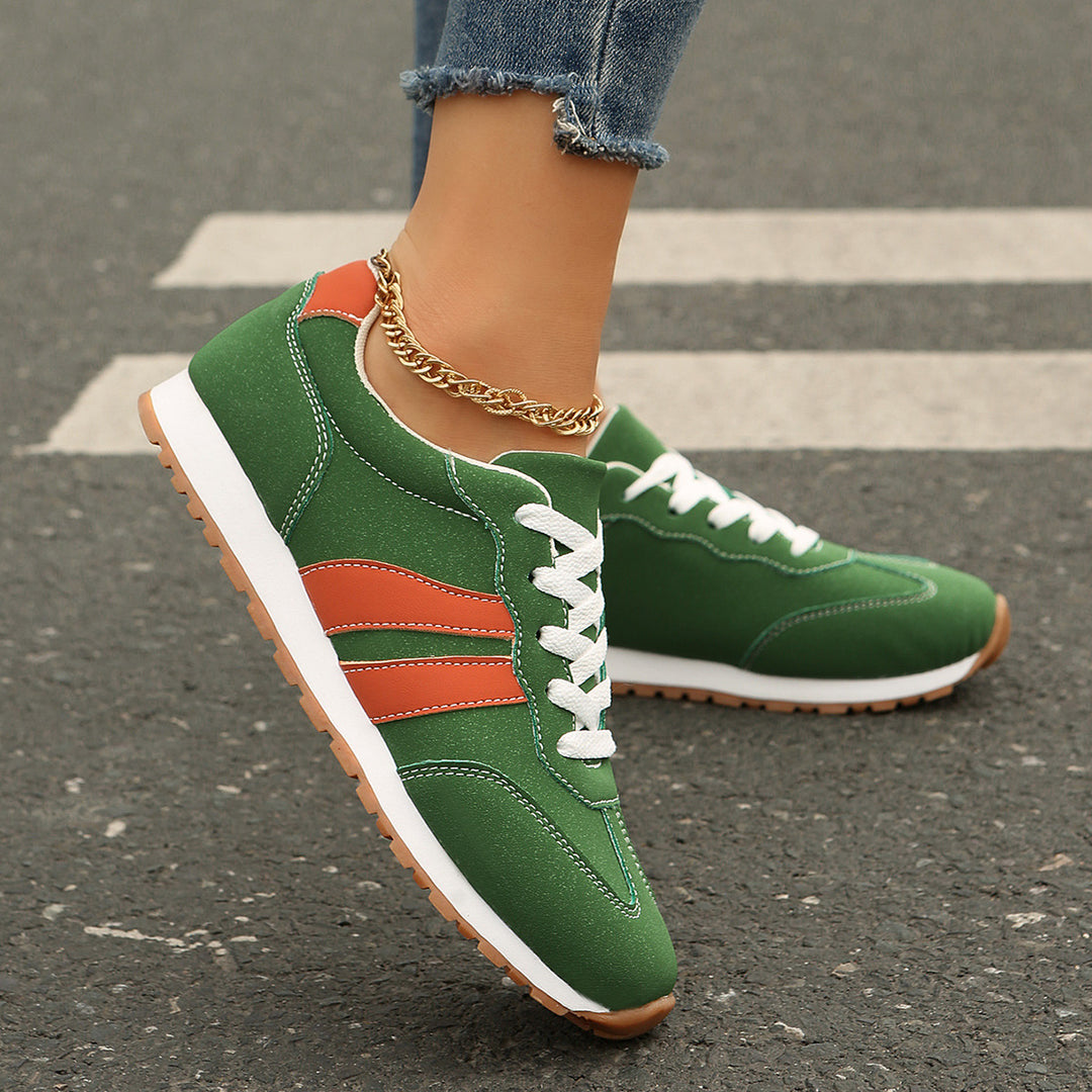 Damen Freizeit-Sneaker mit ergonomischer Sohle und atmungsaktivem Obermaterial EB