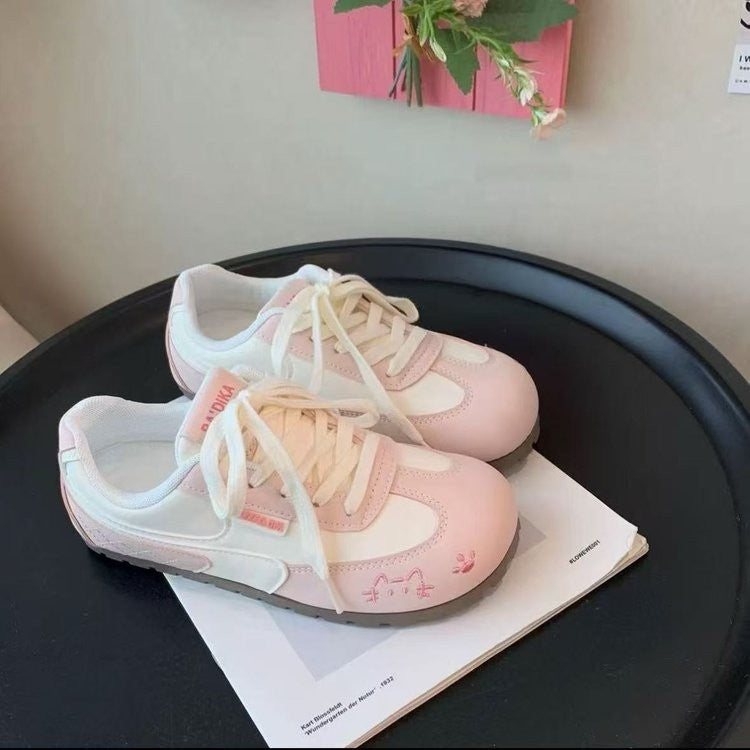 Damen Sportschuhe mit niedlichem Motiv und rutschfester Laufsohle EB