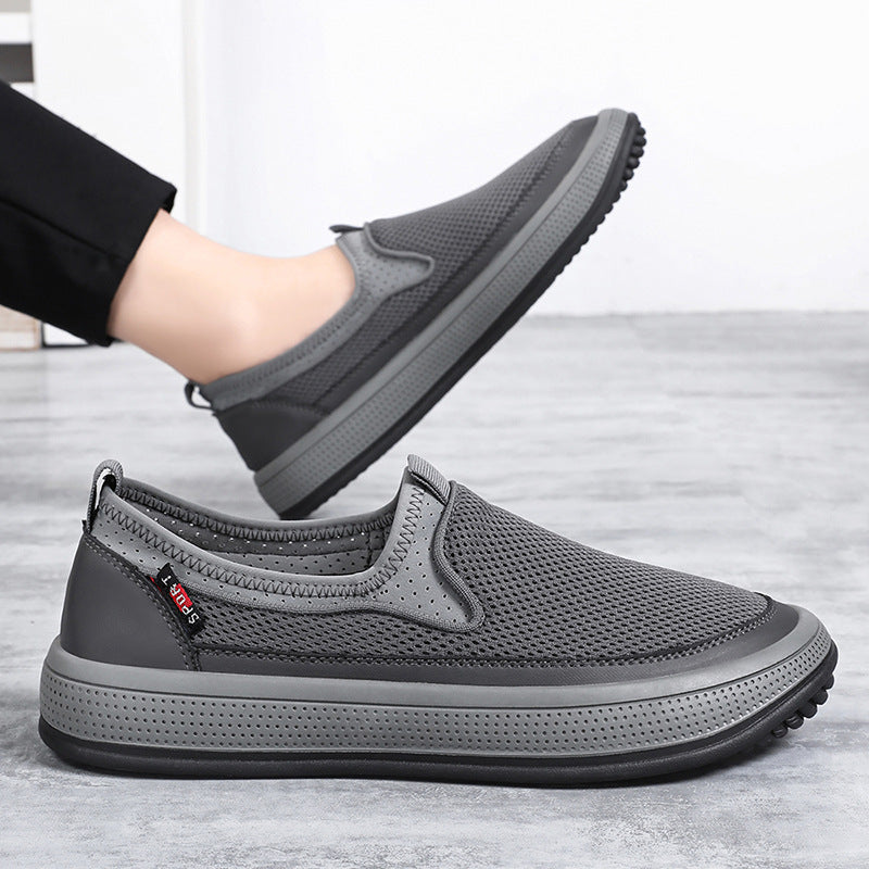 Damen Atmungsaktive Slip-On Freizeitschuhe mit flexiblem Sohlenkomfort EB