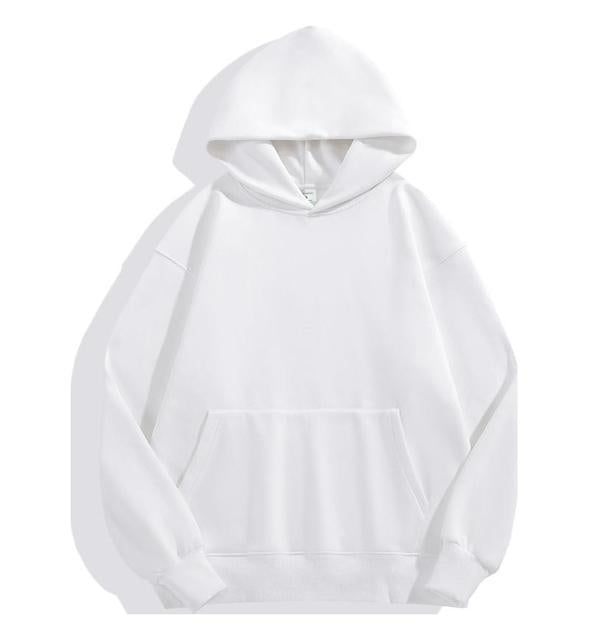 Unisex nan klassischer Kapuzenpullover mit Kängurutasche und weichem Baumwollfleece EB