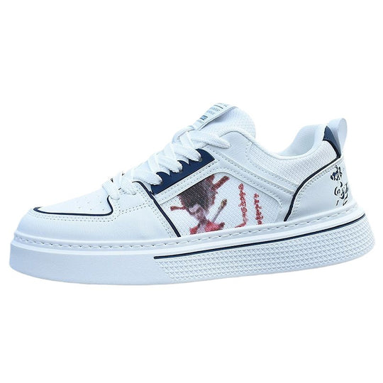 Damen modische Sneaker mit kunstvollem Design EB
