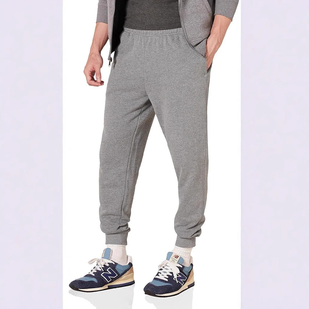 Herren nan komfortable Relax-Jogginghose mit elastischem Komfortbund, schmal zulaufendem Bein und gerippten Knöchelbündchen EB