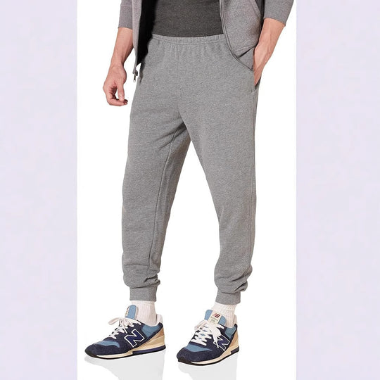 Herren nan komfortable Relax-Jogginghose mit elastischem Komfortbund, schmal zulaufendem Bein und gerippten Knöchelbündchen EB