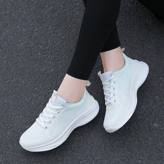 Damen Sportschuhe mit atmungsaktivem Mesh-Obermaterial und dämpfender Sohle EB