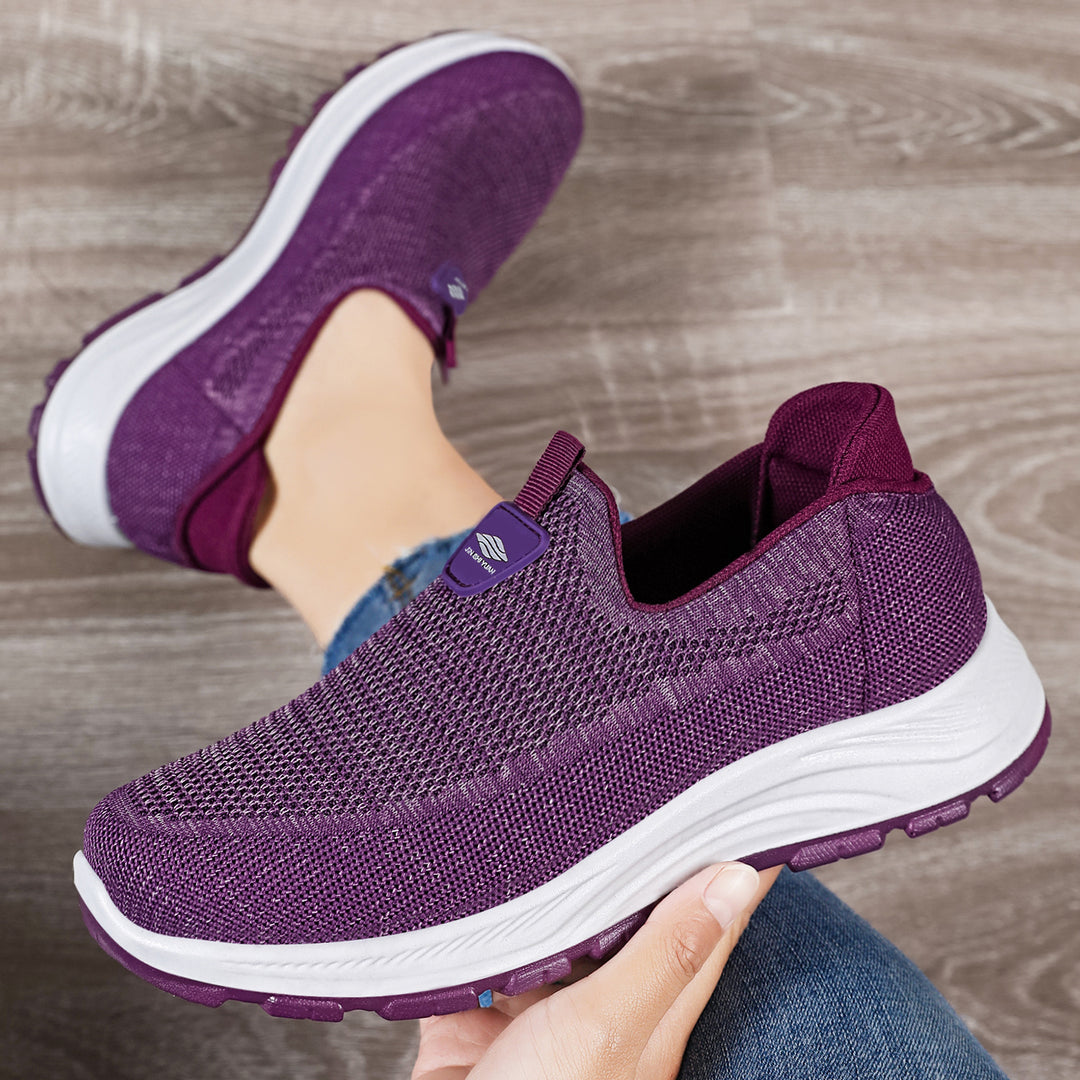 Damen Atmungsaktive Slip-On Sneakers EB