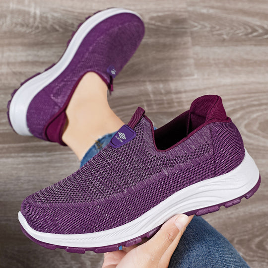 Damen Atmungsaktive Slip-On Sneakers EB