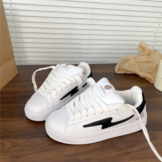 Damen Sneakers mit stylischem Kontrastdesign und dämpfender Sohle EB