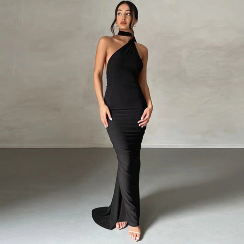 Damen Elegantes Wickelkleid mit asymmetrischem Saum und figurbetontem Schnitt EB
